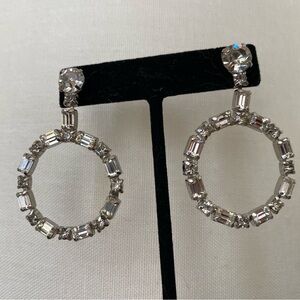 Rhinestone earrings